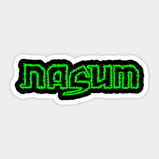 Nasum Logo | Grindcore Sticker